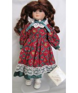CHARMING PORCELAIN SOFT EXPRESSIONS BISQUE DOLL DRESSED AND READY FOR CH... - $4.00