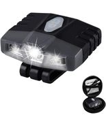 Ultra Bright Mini Hands Free LED Clip on  - Rechargeable Waterproof Hat ... - €15,52 EUR