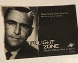The Twilight Zone TV Guide Print Ad Rod Serling TPA6 - £4.73 GBP