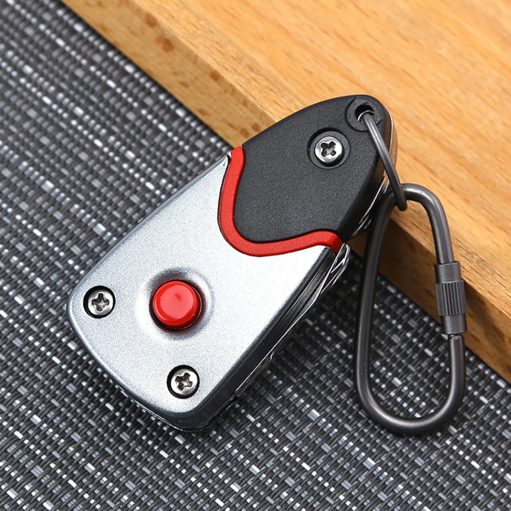 Multifunctional Outdoor 6-in-1 Folding  Mini Pocket Keychain Multitool B... - £175.00 GBP