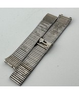 Seiko Watch Band Strap ~Silver Tone Steel~ 16mm Recessed End ~ Gliding C... - $536.28 MXN