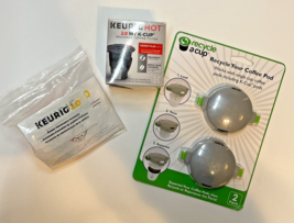 Keurig 2.0 LOT Brewer Maintenance Accessory, My K-Cup Reusable Open Recycle Pods - £11.21 GBP