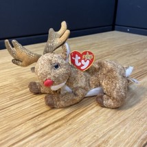 Vintage 2000 Ty Roxie the Reindeer Beanie Baby with Errors KG - £31.14 GBP