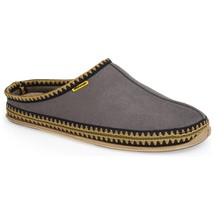 Deer Stags Men Slip On Mule Slippers Wherever Size US 11M Grey Microsuede - £26.46 GBP