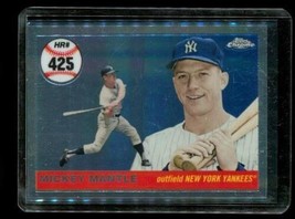 2008 Topps Chrome Baseball Trading Card MHRC425 Mickey Mantle New York Yankees - £7.90 GBP