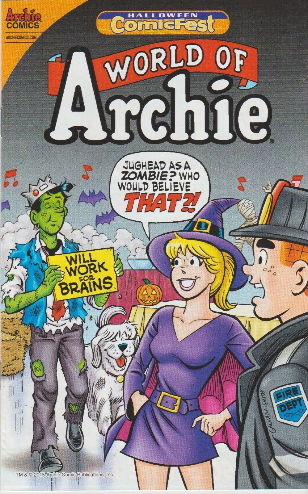 World of Archie Comics For Monsters Only Gladir Morelli Halloween ComicFest 2015 - $19.99