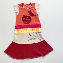 CourtneyCourtney Girls Dress 7/8 First Day of School Apple Twirly Skirt ... - £22.15 GBP