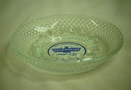 Old Vintage Caronoelet Savings &amp; Loan Glass Ashtray 1953 ~ 1973 20th Ann... - $9.89