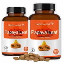 Herb Essential Carica Papaya Leaf Extract 500Mg Tablet - £19.77 GBP