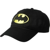 Batman Insignia Embroidered Ball Cap Baseball Hat New - $19.54