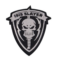 ISIS Slayer Embroidered Tactical Milspec Hook Patch - £7.06 GBP