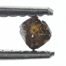 Octahedron brown 3.25X2.89X2.72MM Natural Loose 0.27 CARAT Rough Diamond - £20.91 GBP