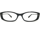 Oliver Peoples Eyeglasses Frames Idelle BK Black Rectangular Cat Eye 50-... - $46.53