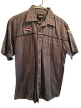 Dickies Men&#39;s Work Force Cotton Short Sleeve Work Shirt Front Pocket Gra... - $27.50