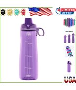 Lightweight 32oz BPA-Free Water Bottle with Easy Chug Lid - Ideal for Ou... - $39.86 CAD