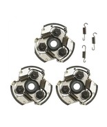 3 Pack Clutch Pads Plate Springs Set 2 Stroke 43cc 47cc 49cc  ATV Quad Bike - $333.40 MXN