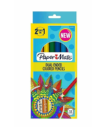 Paper Mate Dual Ended Pre-Sharpened Colored Pencils -  12ct New - £7.90 GBP