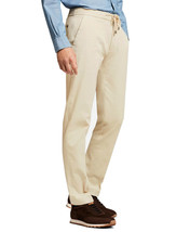 Brooks Brothers Men&#39;s Garment-Dyed Drawstring Pants Khaki Beige 40W x 32L 5539-9 - £58.09 GBP