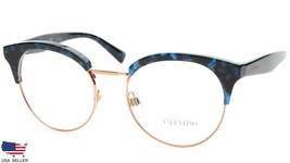 New Valentino Va 3015 5031 Havana Blue Eyeglasses Glasses 51-18-140 B47mm Italy - £156.66 GBP