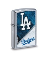 Zippo® MLB®  Los Angeles Dodgers Street Chrome™ Lighter - New Design - $645.13 MXN