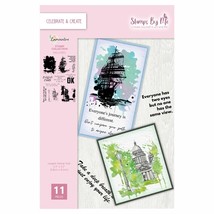 Stamps By Me Stamp Set 5&quot;X7&quot;-Celebrate &amp; Create - £39.95 GBP