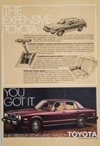 1978 Print Ad Toyota Cressida Sedan &amp; Station Wagon Economy Values - £12.62 GBP
