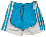 adidas 365 Women&#39;s in Power Shorts Basketball Shorts Size L Blue / White - $22.76