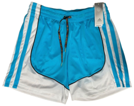 adidas 365 Women&#39;s in Power Shorts Basketball Shorts Size L Blue / White - £18.00 GBP