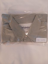 Wrangler Hero Cotton Shirt Mens XLarge Green Button Up Short Sleeve Casual XL image 9