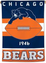 14 Chicago Bears 12x8in Metal Sign NFL Football Wall Decor - $48.54 CAD