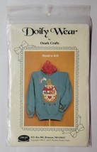 Doily Wear by Ozark Crafts Sweatshirt Applique Pattern #823 Noah&#39;s Ark - £7.83 GBP