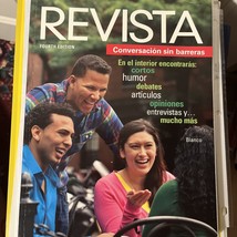 Revista Coversacion Sin Barreras Paperback 4th Edition Good Condition - $13.86