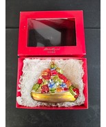 Eddie Bauer Home 2004 Limited Edition Glass Presents Ornament #2160/2502 - $406.78 MXN