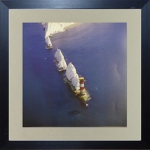 The Needles, Isle Of Wight - Framed Picture 16&quot; x 16&quot; - £40.76 GBP