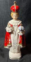 Vintage Ceramic Religious Statue Christian Infant of Praque Jesus Christ... - $65.71 CAD