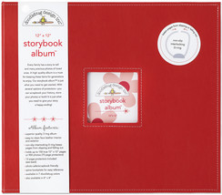 Doodlebug Storybook D-Ring Album 12&quot;X12&quot;-Ladybug - £34.07 GBP