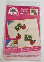 Reusable Screen Pattern 37709 ABC Teacher Screen Scene Plaid - $9.40