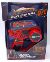 Jada Fast &amp; Furious 1:55 Brian&#39;s Toyota Supra RC Radio Control Car #33734 - £15.88 GBP