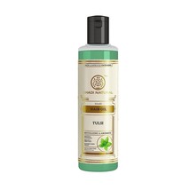 Khadi Natural Tulsi Herbal Haircare Non Sticky Hair Growth Oil Dry Scalp 210ML - £15.78 GBP