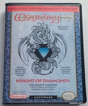 Wizardry: Knight Of Diamonds Case Only Nintendo Nes Box Best Quality Available - £10.20 GBP