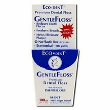 Eco Dent Floss Gentle Mint 100yd - £7.54 GBP