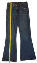 Girls Levi Strauss Signature Jeans Low Rise Flare Child Sz 14 Cotton Ble... - $20.00