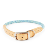 YOULY Heather Rope &amp; Leather Dog Collar, Small By Youly - $14.84