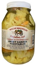 AMISH SWEET GARDEN VEGETABLES - 32 oz Pint Cucumber Cauliflower Carrot H... - $14.99+