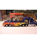 SUNOCO - 2006- TRANSPORTER W/RACING BIKE - BENT BOX -- LIGHTS - NEW - B1 - $10.82