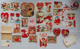 1953 Vintage Lot Unused 24 Child Valentine Cards Soudersburg Pa Peggy Miller - £54.40 GBP