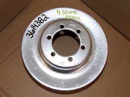 1972 73 74 75 76 77 78 440 400 4 Groove Crank Pulley 3614382 OEM Dodge P... - £69.49 GBP