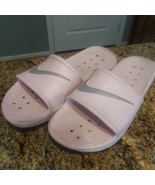 Rare Women’s Nike Kawa Shower Slide Sandals Pink Grey 832655 601 Size M9... - $44.55