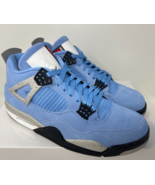 Nike Air Jordan 4 Retro University Blue UNC 2021 CT8527-400 Size 10.5 - £388.35 GBP