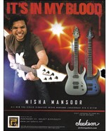 Periphery Misha Mansoor Signature Jackson Pro Juggernaut Guitar advertis... - £3.62 GBP